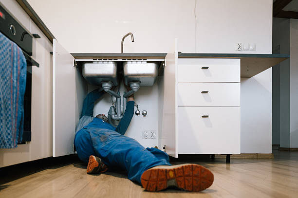 Professional Drain Cleaning technician working in Mary D, PA